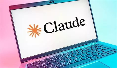 Ordinateur moderne avec assistant IA